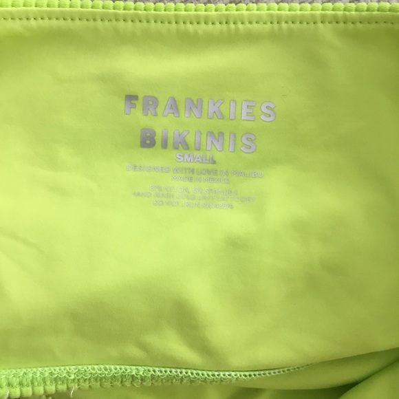 Frankie’s Bikinis Jenna bandeau ribbed top - Picture 4 of 4